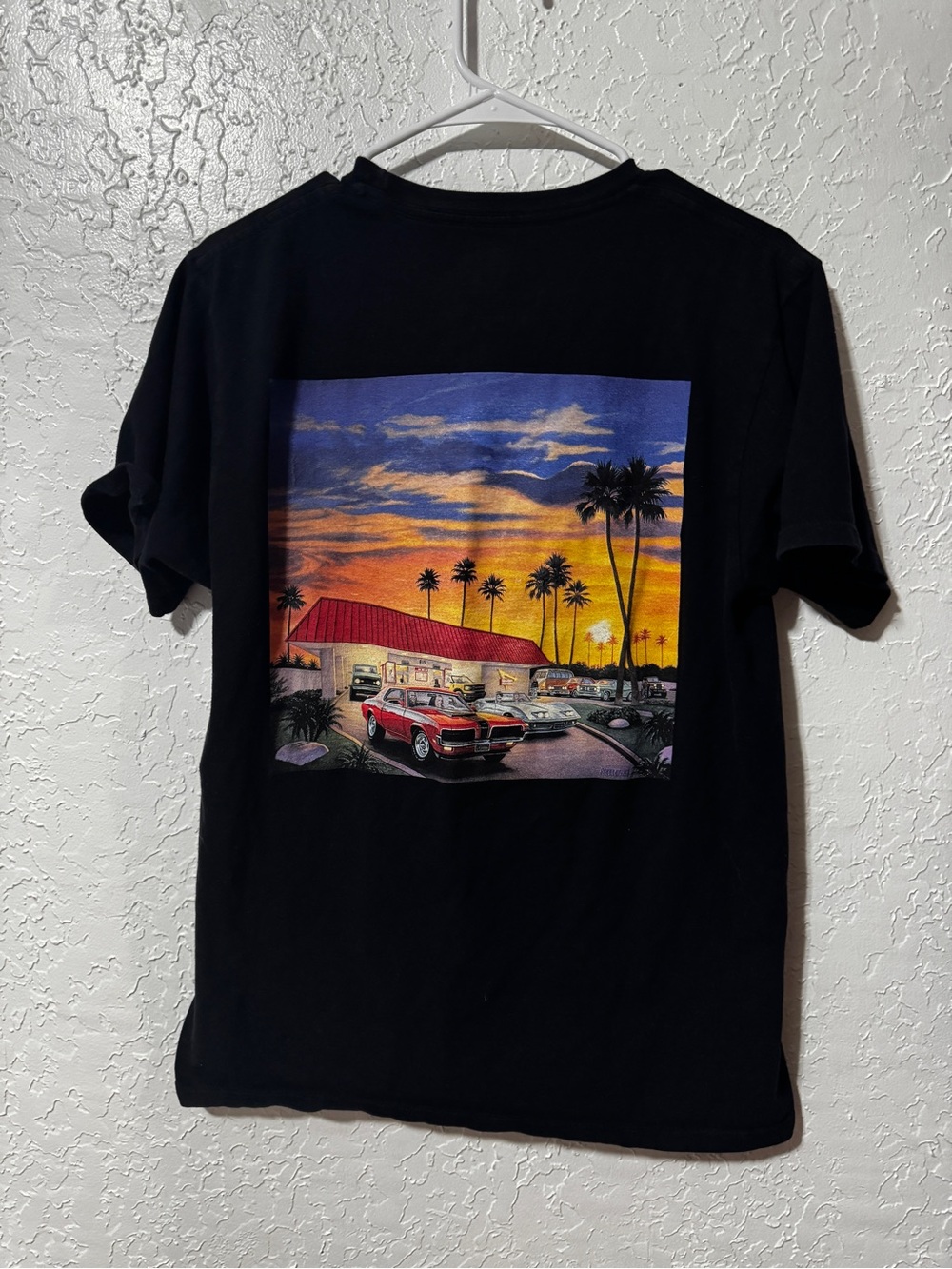 In-N-Out Burger Texas Golden Hour Black Graphic Tee